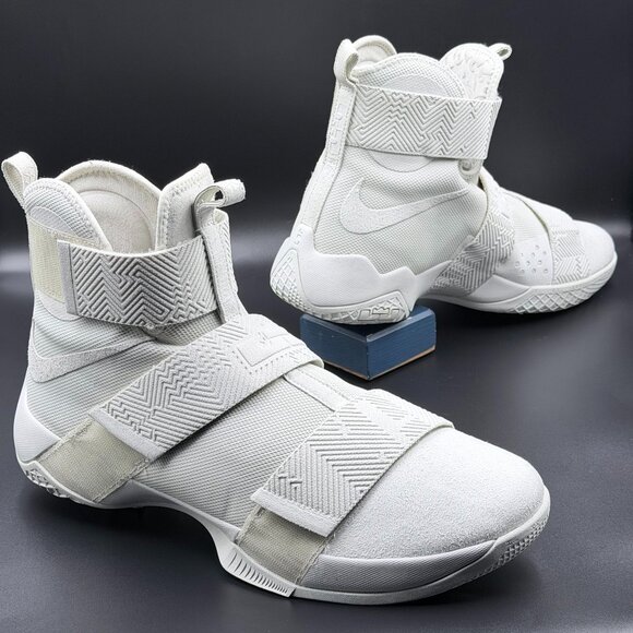 Nike LeBron Soldier 10 SFG Lux 'Bone' - Picture 6 of 11